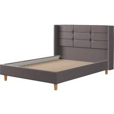 Beds & Mattresses Silentnight Lilith Upholstered Bed Frame - Charcoal Velour