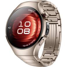 Huawei Golf Smartwatches Huawei Watch 5 42mm 904L Stainless Steel Case with Titanium Strap Sand Gold