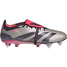 Adidas predator elite fold over tongue fg adidas Predator Elite Fold-Over Tongue Soft Ground Boots M - Platinum Metallic/Aurora Black/Carbon