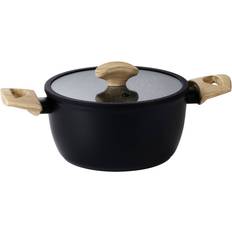 IKEA HUSKNUT gryta non-stick beläggning med lock 2.7 L 20 cm
