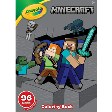 Coloring Books Crayola Minecraft Coloring Book & Sticker Sheet