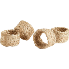 H&M 4-pack jute napkin rings Napkin Ring 4cm 4pcs