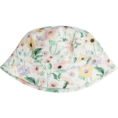 H&M Printed Twill Bucket Hat - White/Floral (1222589001)
