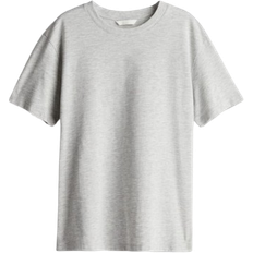 H&M Cotton T-shirt - Light Grey Marl