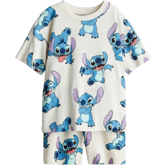 H&M Boys 2-Piece Printed Set - Beige
