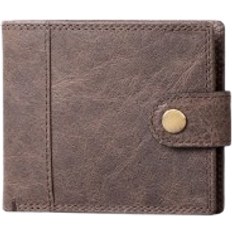 Lakeland Leather Hutton Leather Bi Fold Wallet - Chocolate Brown
