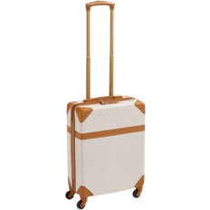 White Cabin Bags Dunelm Palermo Hard Shell 55cm - White