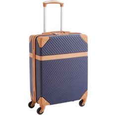 Dunelm Palermo Hard Shell Suitcase 55cm - Blue
