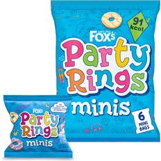 Fox's Biscuits Party Rings Mini 120g 6pcs 1pack