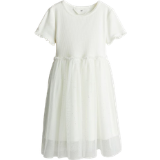H&M Tulle Skirt Dress - White (1281499002)