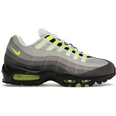 Nike Air Max 95 Trainers Nike Air Max 95 OG Neon 2015 - Black/Volt/Medium Ash/Dark Pewter