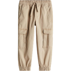 H&M Gutt Beige Cargobukse 4-5Y