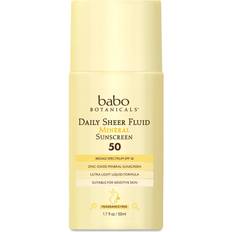 Babo Botanicals Daily Sheer Mineral Sunscreen Fluid SPF50 50ml