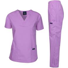 Dagacci Medical Uniform Set - Lavender