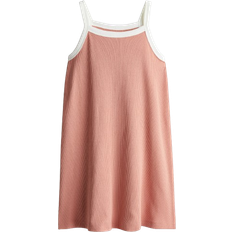 H&M Pige Stropkjole I Bomuld - Orange