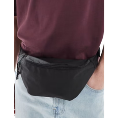 ASOS DESIGN Cross Body Bum Bag With Contrast Puller - Black