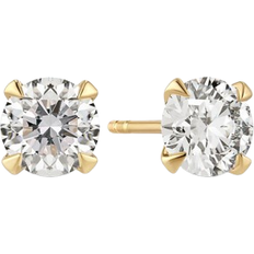 Sif Jakobs Venice Solitaire Earrings - Gold/Diamonds