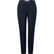 Street One 7/8 Trousers with Elastic Waistband - Deep Blue