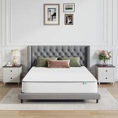 Novilla Cooling Memory Foam Pocket Sprung Mattress (Double 4'6) Coil Spring Matress 180x200cm