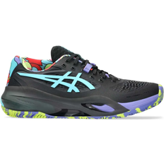 Asics Black Racket Sport Shoes Asics Gel-Resolution X Padel L.E. M - Black/Energy Aqua