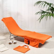 Polyester Bath Towels Brentfords Beach In A Bag Bath Towel Orange (215x75cm)