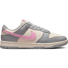 Grey - Nike Dunk - Women Shoes Nike Dunk Low Next Nature W - Light Smoke Grey/Pale Ivory/Pink Rise