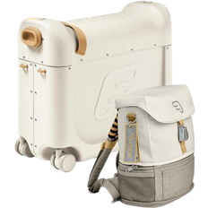 White Children's Luggage Stokke BedBox Crew BackPack 46cm - White