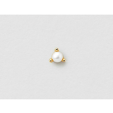 Safira Mini Piercing - Gold/White