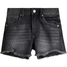 H&M Mädchen Jeansshorts Schwarz