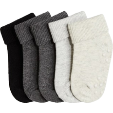 H&M Baby Grå 5-pack sokker med antiskli 25/27