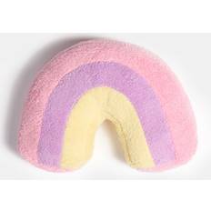 OHS Rainbow Shaped Scatter - Multi Cushion Cover Pink (40x28cm)