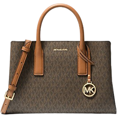 Michael Kors Ruthie Small Signature Logo Satchel - Brn/Acorn