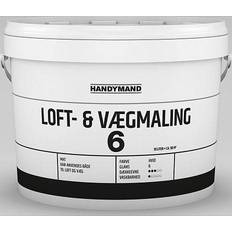 Handymand Loft- Vægmaling 6 Vægmaling Hvid 10L