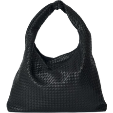 Gina Tricot Braided Large Bag - Black