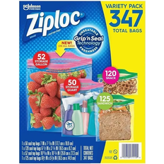 Ziploc Double Snack Variety Ziplock Bag 347pcs
