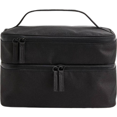 H&M Large Two Tiered Wash Bag - Black