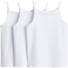 H&M Flicka Vit 3-pack trikålinne