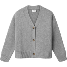 Pierre Robert Heavy Knit Cardigan - Grey Melange