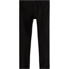 H&M Ribbed Jersey Leggings - Black (1193717001)