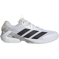 Textile Racket Sport Shoes adidas Adizero Ubersonic 5 M - Cloud White/Core Black/Silver Metallic