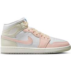 Nike Air Jordan 1 Mid SE M - White/Sea Glass/Glacier Blue/Guava Ice