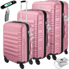 Kesser Hard Suitcase Set of 3 - Pink