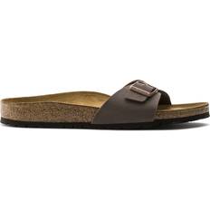 Birkenstock Madrid Birko-Flor Nubuck - Brown/Mocha