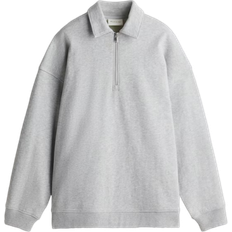 Fitness & Gymträning Tröjor H&M Training Shirt With Collar - Grey Melange
