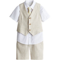 H&M Suit Set 4-piece - Light Beige (1217940003)