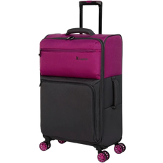 Pink - Soft Suitcases IT Luggage Duo Tone Suitcase 69cm - Fuchsia/Magneta