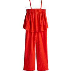 H&M 2-Piece Top And Trousers Set - Orange