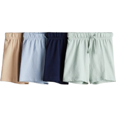 H&M Jersey Shorts 4-pack - Light Green/Blue (1220090004)