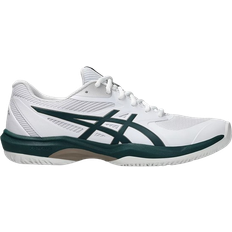 Polyurethane Racket Sport Shoes Asics Game FF M - White/Saxon Green