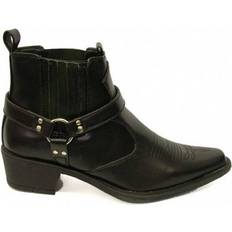 Polyuretan Kängor & Boots US Brass Eastwood Cowboy - Black
